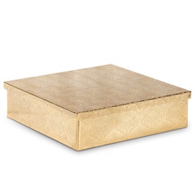 Caja Decorativa Alexandra House Living Multicolor Madera 19 x 6 x 19 cm de Alexandra House Living, Cajas - Ref: D1625478, Pre...