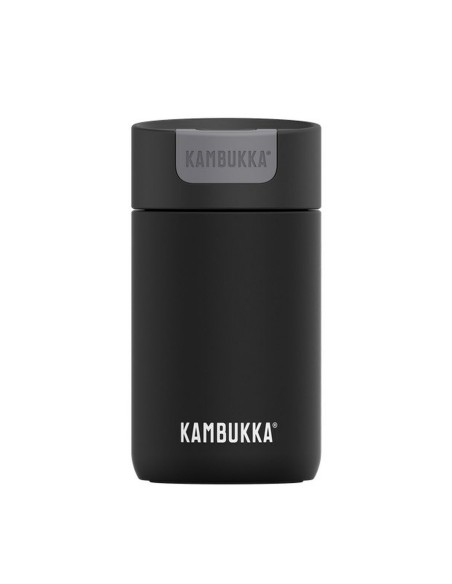 Thermos Kambukka Olympus Noir Silicone Acier inoxydable 300 ml | Tienda24 Tienda24.eu