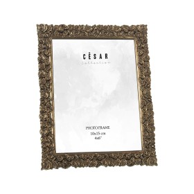 Cadre photo Home ESPRIT Marron Beige Naturel Ivoire Verre polystyrène Scandinave 15,5 X 2 X 20,5 cm (4 Unités) | Tienda24 - Global Online Shop Tienda24.eu