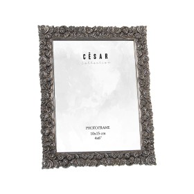 Photo frame Alexandra House Living Silver Plastic 14 x 1 x 19 cm by Alexandra House Living, Table and wall frames - Ref: D162...