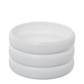 Plantador Alexandra House Living Branco Cerâmica 25 x 15 x 25 cm de Alexandra House Living, Vasos - Ref: D1629427, Preço: 27,...