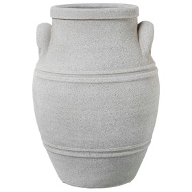 Vase Home ESPRIT Creme Terrakotta Kristall Moderne 12,5 x 12,5 x 30 cm | Tienda24 - Global Online Shop Tienda24.eu