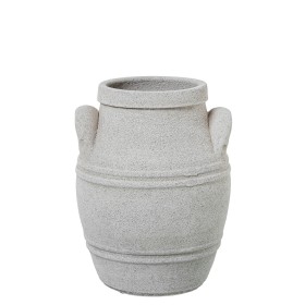 Vase Blanc Terre cuite 26 x 28 x 48 cm | Tienda24 - Global Online Shop Tienda24.eu