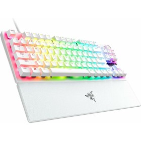 Tastatur Razer Huntsman V3 Pro Weiß Qwerty Spanisch von Razer, Tastaturen - Ref: M0323203, Preis: 352,61 €, Rabatt: %