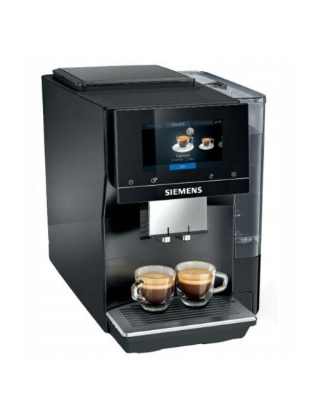 Superautomatische Kaffeemaschine Siemens AG TP703R09 Schwarz 1500 W 19 bar 2,4 L 2 Kopper | Tienda24 Tienda24.eu