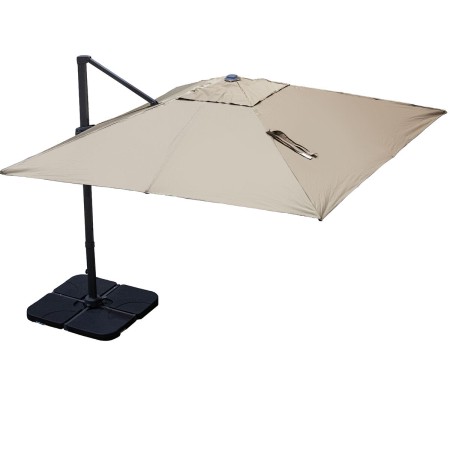 Parasol Alexandra House Living 3 x 4 m Poliéster de Alexandra House Living, Sombrinhas - Ref: D1627428, Preço: 585,42 €, Desc...