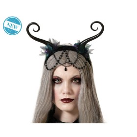 Halloween Decorations Headband Horns by BigBuy Carnival, Halloween - Ref: S1135345, Price: 5,07 €, Discount: %