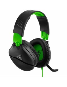 Headphones with Headband Turtle Beach Black/Green by Turtle Beach, Headphones and accessories - Ref: S0455513, Price: 29,67 €...