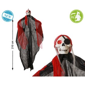 Decorazione per Halloween Scheletro 210 cm di BigBuy Home, Decorazioni per Halloween - Rif: S1135659, Prezzo: 9,43 €, Sconto: %