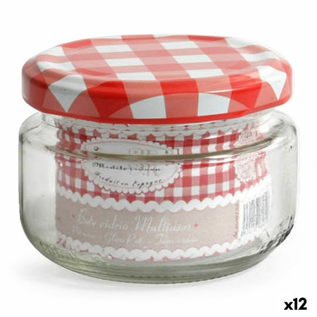 Glass Jar Mediterraneo 2660135 (140 cc) Glass 140 ml (12 Units) | Tienda24 - Global Online Shop Tienda24.eu