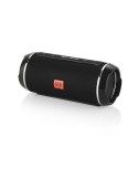 Tragbare Bluetooth-Lautsprecher Blow BT460 Schwarz Schwarz/Silberfarben | Tienda24 Tienda24.eu