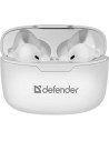 In-ear Bluetooth Headphones Defender TWINS 903 White Multicolour | Tienda24 Tienda24.eu