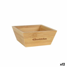 Bowl Quttin Bamboo 12 x 12 x 5 cm (12 Units) by Quttin, Plates and dishes - Ref: S2230190, Price: 26,28 €, Discount: %