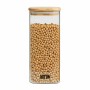 Récipient de Conservation des Aliments Quttin Bambou Verre Borosilicaté 1 L (12 Unités) | Tienda24 - Global Online Shop Tienda24.eu