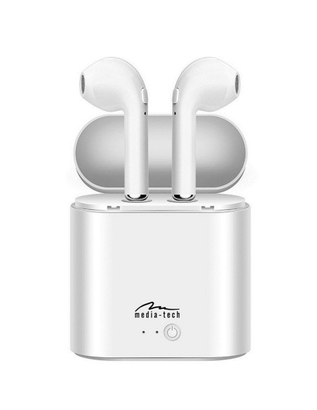 In-ear Bluetooth Headphones Media Tech MT3589W | Tienda24 Tienda24.eu