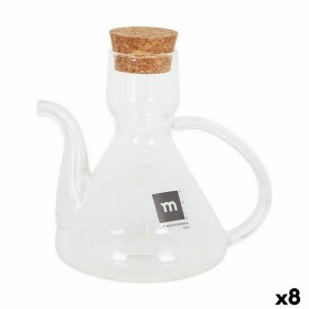 Aceitera La Mediterránea Bell 275 ml Silicona Vidrio de Borosilicato (8 Unidades) de La Mediterránea, Dosificadores de aliño ...