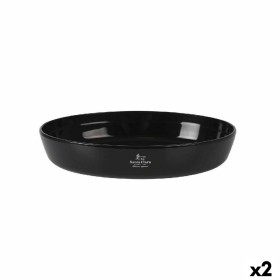 Travessa para o Forno Santa Clara Silicone Vidro de Borosilicato Oval 35 x 24 x 6,5 cm (2 Unidades) de Santa Clara, Tabuleiro...