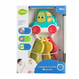 Sonajero Musical Luces + 3 Meses 16 cm | Tienda24 - Global Online Shop Tienda24.eu