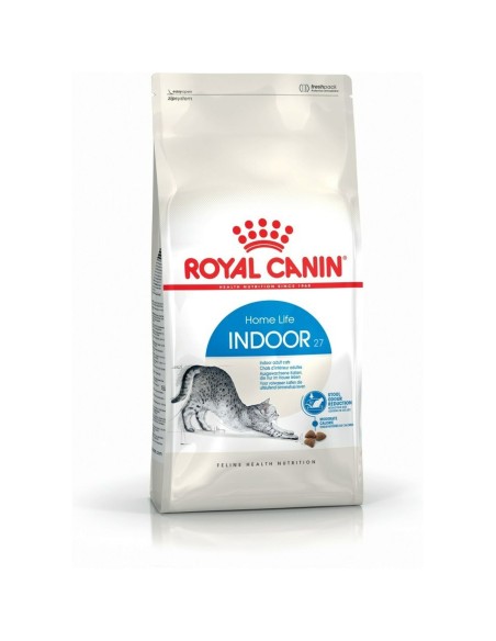 Aliments pour chat Royal Canin Home Life Indoor 27 Adulte Poulet 400 g | Tienda24 Tienda24.eu