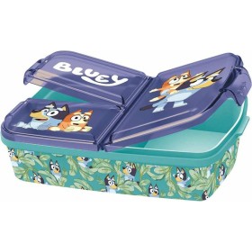 Lunchbox mit Fächern Bluey 19,5 x 16,5 x 6,7 cm Polypropylen von Bluey, Lagerung von Lebensmitteln - Ref: S2430030, Preis: 6,...