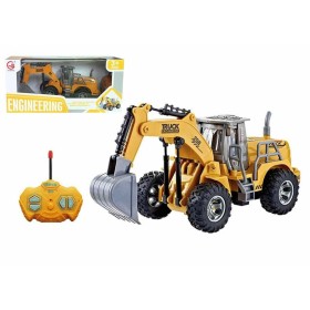 Backhoe Excavator Truck Radio control 1:28 10 x 8,5 x 22,5 cm by BigBuy Fun, Cars & Trucks - Ref: S2432280, Price: 12,48 €, D...