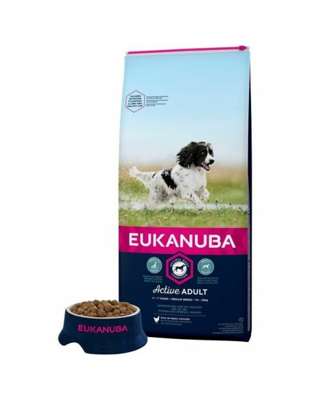 Pienso Eukanuba Adulto Pollo 15 kg | Tienda24 Tienda24.eu