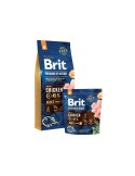 Hundefutter Brit Premium by Nature Medium Erwachsener Apfel Huhn Mais 15 kg | Tienda24 Tienda24.eu