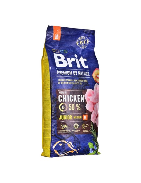 Io penso Brit Premium By Nature Junior M Cucciolo/Junior Pollo 15 kg da Brit, Secco - Ref: S9105584, Precio: 43,55 €, Descuen...