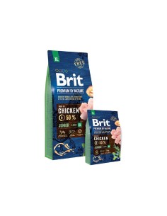 Io penso Brit Premium by Nature Junior XL Adulto Pollo 20-40 Kg 15 kg da Brit, Secco - Ref: S9105585, Precio: 48,63 €, Descue...