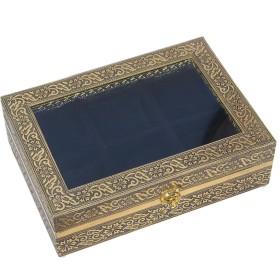 Custodia per orologi Versa Legno MDF 11,5 x 8 x 21 cm | Tienda24 - Global Online Shop Tienda24.eu