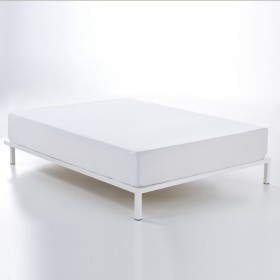 Sábana Bajera Ajustable Alexandra House Living Blanco Cama de 90 de Alexandra House Living, Sábanas y fundas de almohada - Re...