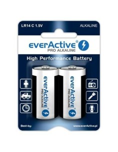 Batterie EverActive Pro LR14 C 1,5 V Tipo C (2 Unità) da EverActive, Pile monouso - Ref: S9106125, Precio: 2,94 €, Descuento: %