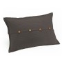 Capa de travesseiro Alexandra House Living Café 50 x 50 cm 50 x 1 x 50 cm de Alexandra House Living, Capas - Ref: D1628479, P...