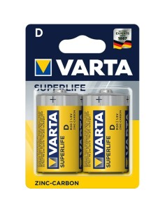 Batterie Varta R20 D 1,5 V (2 Unità) da Varta, Pile monouso - Ref: S9106271, Precio: 2,52 €, Descuento: %