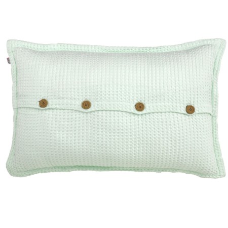 Cushion cover Alexandra House Living Mint 50 x 70 cm 50 x 1 x 70 cm by Alexandra House Living, Cushion Covers - Ref: D1628545...