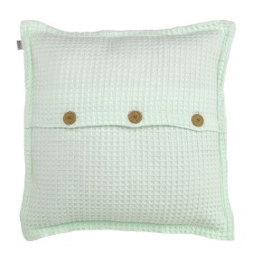 Cushion cover Alexandra House Living Mint 50 x 50 cm 50 x 1 x 50 cm by Alexandra House Living, Cushion Covers - Ref: D1628546...