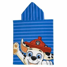 Frottéhandtuch mit Kapuze The Paw Patrol Blue 50 x 115 cm von The Paw Patrol, Handtücher - Ref: S2434372, Preis: 7,77 €, Raba...