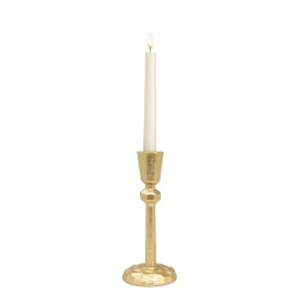 Bougeoir Romimex Doré Résine 8 x 19 x 8 cm de Romimex, Bougeoirs et chandeliers - Réf : D1628644, Prix : 9,81 €, Remise : %