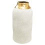 Vase Romimex Blanc Doré Porcelaine 17 x 31 x 17 cm de Romimex, Vases - Réf : D1628646, Prix : 43,56 €, Remise : %