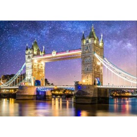 Puzzle Educa Tower Bridge Neon 1000 Pièces de Educa, Puzzles classiques - Réf : S2436203, Prix : 13,71 €, Remise : %