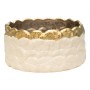 Centro de mesa Romimex Branco Dourado 21 x 11 x 21 cm de Romimex, Adornos - Ref: D1628655, Preço: 29,81 €, Desconto: %