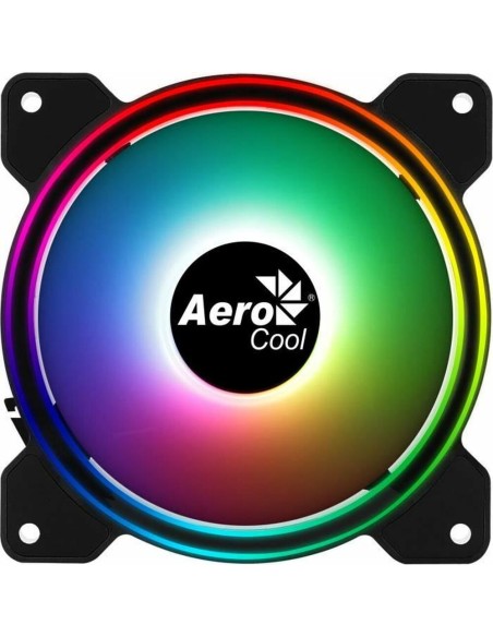 Box Ventilator Aerocool ACF3-ST10247.01 ARGB Ø 12 cm | Tienda24 Tienda24.eu