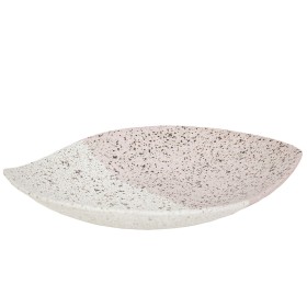 Centro de mesa Romimex Branco Cor de Rosa Cerâmica 28 x 6 x 23 cm de Romimex, Artigos para festas - Ref: D1628670, Preço: 22,...