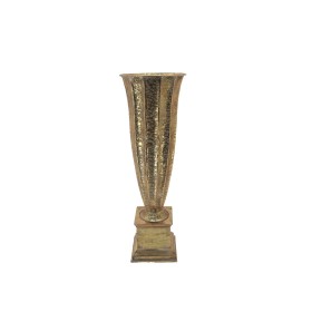 Floor vase Romimex Golden Metal 36 x 110 x 36 cm by Romimex, Vases - Ref: D1628677, Price: 174,63 €, Discount: %