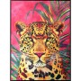 Pintura Romimex Veludo Madeira MDF Leopardo 103 x 143 x 4 cm de Romimex, Pinturas artísticas - Ref: D1628689, Preço: 171,65 €...