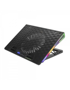 Laptop-Kühlunterlage Modecom PL-MC-CF-21-RGB | Tienda24 Tienda24.eu