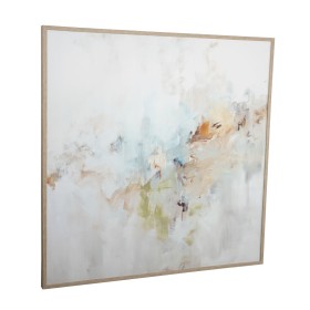 Painting Romimex polystyrene MDF Wood Abstract 80 x 80 x 3 cm by Romimex, Paintings - Ref: D1628702, Price: 49,85 €, Discount: %