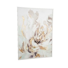 Canvas Romimex polystyrene MDF Wood Flower 50 x 70 x 3 cm by Romimex, Prints on Canvas - Ref: D1628709, Price: 45,00 €, Disco...