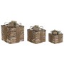 Adorno Navideño DKD Home Decor Natural 25 x 25 x 25 cm (3 Piezas) | Tienda24 - Global Online Shop Tienda24.eu