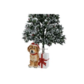 Schleife Weihnachtsschmuck Punkte Silberfarben PVC 16 x 24 x 4 cm (12 Stück) | Tienda24 - Global Online Shop Tienda24.eu